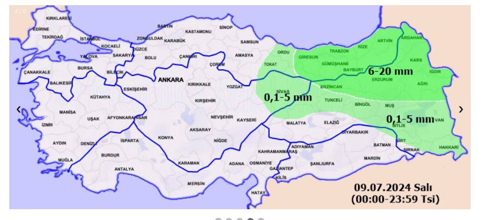 Sağanak geliyor! Meteoroloji saat verip 3 ile yeni uyarı yaptı 2